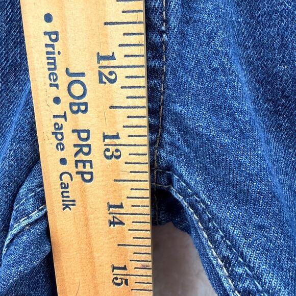 Ariat Legacy M4 Relaxed Boot Cut Blue Jeans Mens 44 x 30 Whiskering Classic Logo - Picture 7 of 14